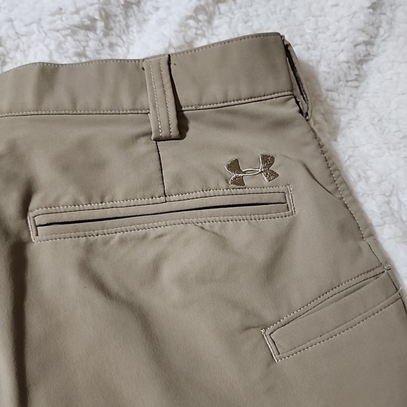 Under Armour Pants Size 32/30 Tan Raw Hem Nwot Men - Picture 2 of 9
